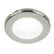 Hella Marine EuroLED 75 3 Round Screw Mount Down Light  White LED  Stainless Steel Rim  12V 958110021