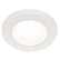 Hella Marine EuroLED 75 3 Round Screw Mount Down Light  White LED  White Plastic Rim  24V 958110111