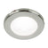 Hella Marine EuroLED 75 3 Round Screw Mount Down Light  White LED  Stainless Steel Rim  24V 958110121