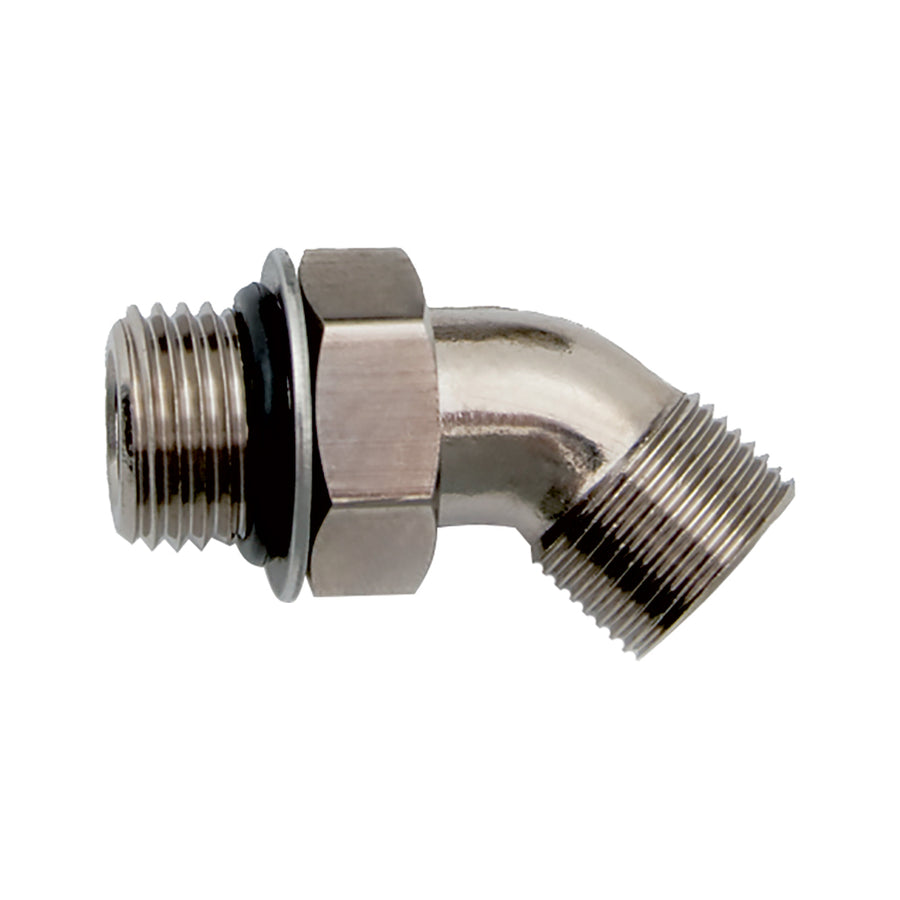 Uflex 45 Adjustable Fitting fBack of UP Series Helms ORB 6 to 38 COMP AF45