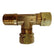 Uflex Male Run TFitting  38 x 38 Tube x 14 NPT 171CA64