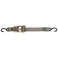 CargoBuckle Multipurpose Ratchet Strap TieDown wSHooks  2 x 15 F13758