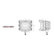 RIGID Industries DSS Series PRO Flood LED Surface Mount  Pair  Black 262113