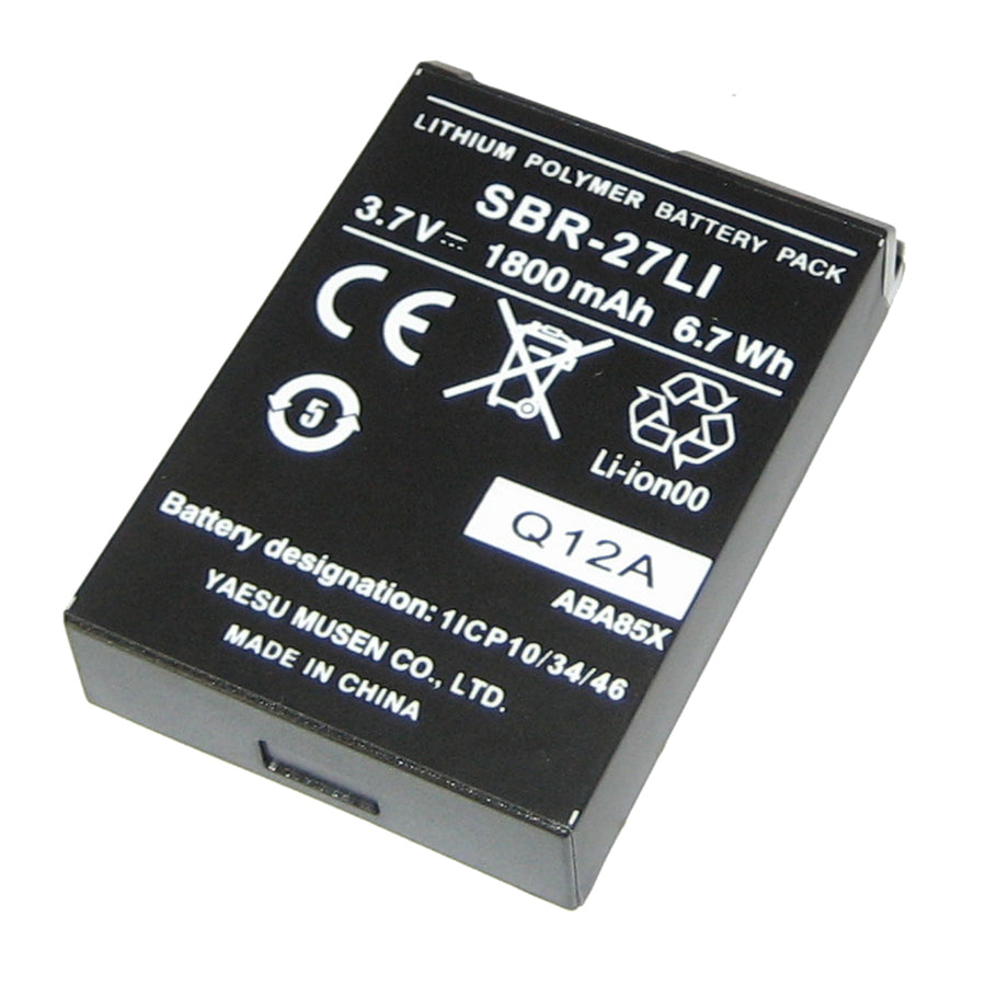 Standard Horizon Replacement Lithium Ion Battery Pack fHX300 SBR27LI