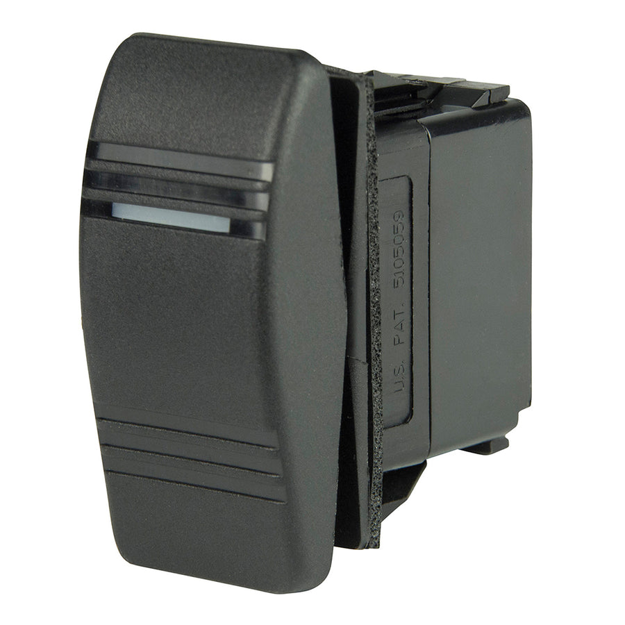 BEP SPDT Contura Switch  1Amber LED  ONOFFON 1001805