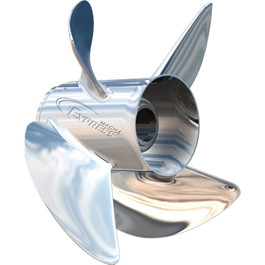 Turning Point Express Mach4  Right Hand  Stainless Steel Propeller  EX1EX214234  4Blade  13 x 23 Pitch 31432330