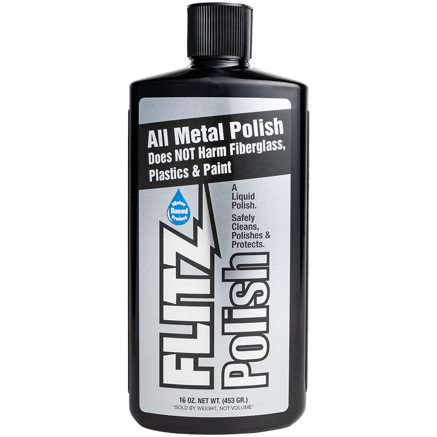 Flitz Polish  16oz Liquid Bottle  Case of 6 LQ 04506CASE