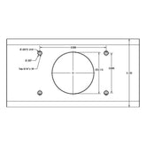 TACO TTop Extrusion Plate PreDrilled for Grand Slams  20  Pair GSE1939BSA20