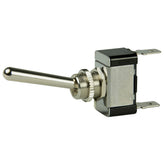 BEP SPST Chrome Plated Long Handle Toggle Switch  ONOFF 1002013
