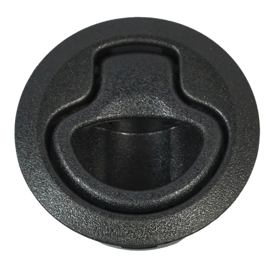 Southco Flush Pull Latch  Pull To Open  NonLocking Black Plastic M163