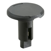 Attwood LightArmor PlugIn Base  2 Pin  Black  Round 910R2PB7