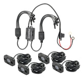 HEISE RGB Accent Lighting Kit  4 Pack HE4TLRGBK