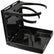 Attwood FoldUp Drink Holder  Dual Ring  Black 24457