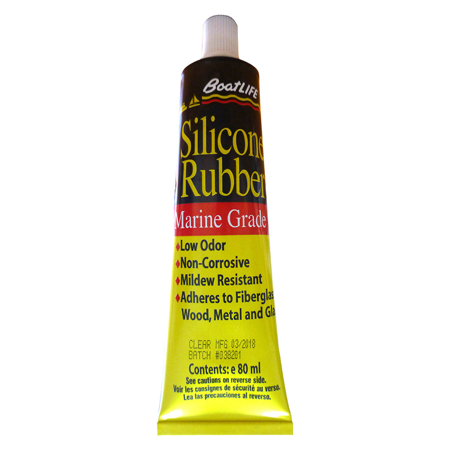 BoatLIFE Silicone Rubber Tube  28 FL Oz  Black 1142