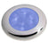 Hella Marine Polished Stainless Steel Rim LED Courtesy Lamp  Blue 980503221