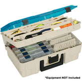 Plano TwoTier Magnum Satchel XL  BeigeBlue 135010