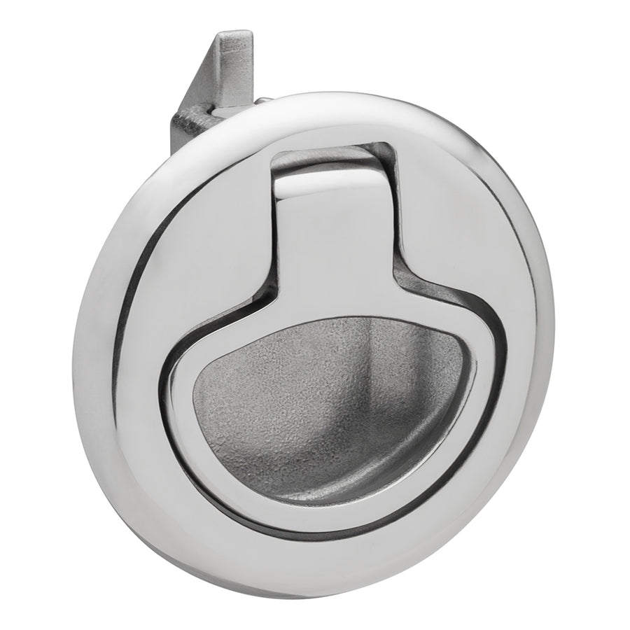 Whitecap Slam Latch Stainless Steel NonLocking Ring Pull 6135C