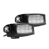 RIGID Industries SRQ PRO Back Up Light Kit  Surface Mount Diffused  Pair  Black 980023