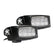 RIGID Industries SRQ PRO Back Up Light Kit  Surface Mount Diffused  Pair  Black 980023
