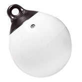 Taylor Made 21 Tuff End Inflatable Vinyl Buoy  White 1152