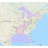 Furuno Gulf of Mexico Great Lakes  Rivers  Vector Chart  Standard Resolution Satellite Photos fPart of the Great Lakes 