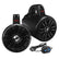 Boss Audio 4 BM40AMPBT Amplified Waketower Speakers  Matte Black  500W BM40AMPBT