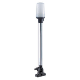 Perko Fold Down AllRound Pole Light  Vertical Mount  White 1137DP0CHR