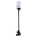 Perko Fold Down AllRound Pole Light  Vertical Mount  White 1137DP0CHR