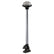 Perko Fold Down AllRound Frosted Globe Pole Light  Vertical Mount  White 1637DP0CHR