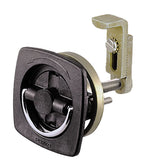 Perko Flush Latch  NonLocking  25 x 25 wOffset Adjustable Cam Bar 0932DP2BLK