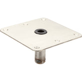 Attwood SWIVLEZE 7x7 LockNPin Zinc Plated Steel 34 Pin Base SP67739T