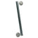 CE Smith Package Roller Shaft 12 x 614 wCap Nuts  Zinc 10701A