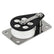 Schaefer Series 3 Flat BaseAlum CheekDelrin Sheave 30309