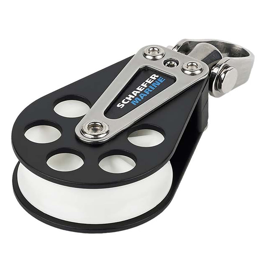 Schaefer Single Aluminum Block  51mm Sheave 50405