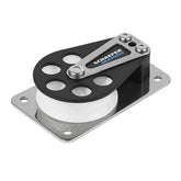 Schaefer Series 5 Flat BaseAlum CheekDelrin Sheave 50411