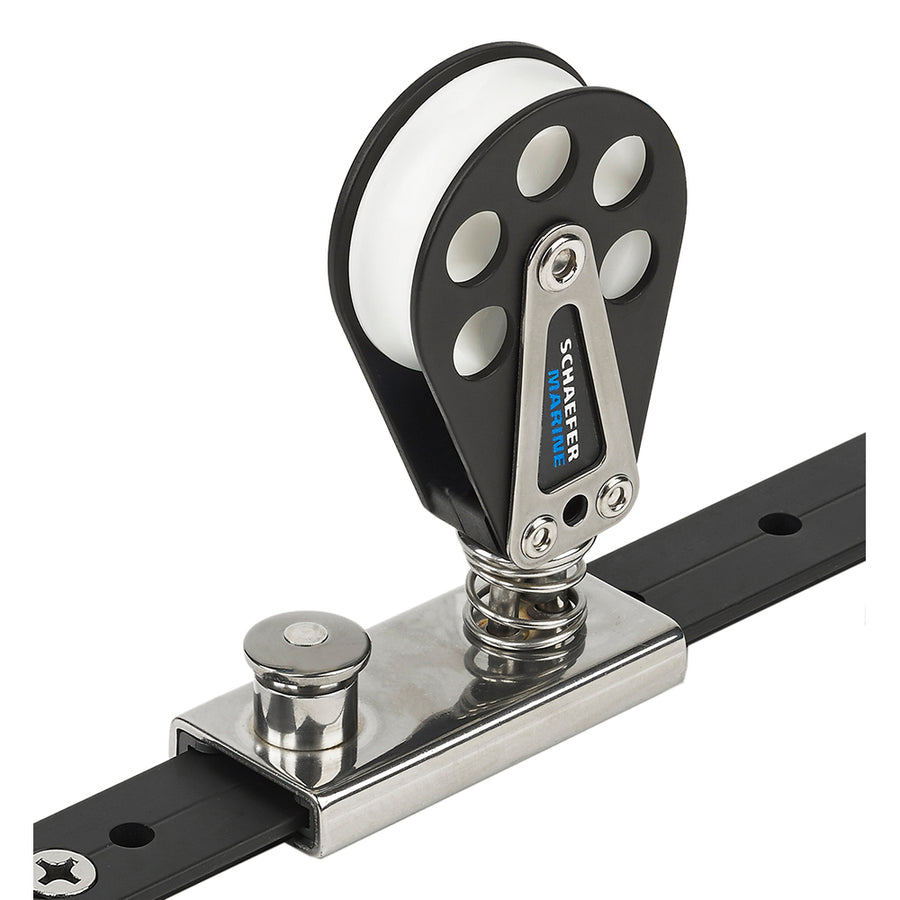 Schaefer Spring LoadedLined SlideAluminum f1 TTrack 50482