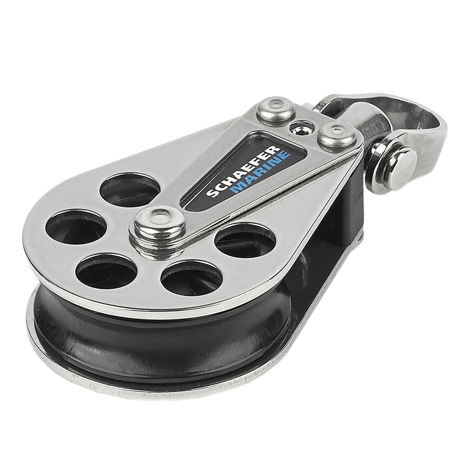 Schaefer Single Stainless Steel Block  51mm Sheave 50505