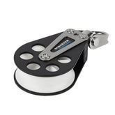 Schaefer Single Aluminum Block  60mm Sheave 70405