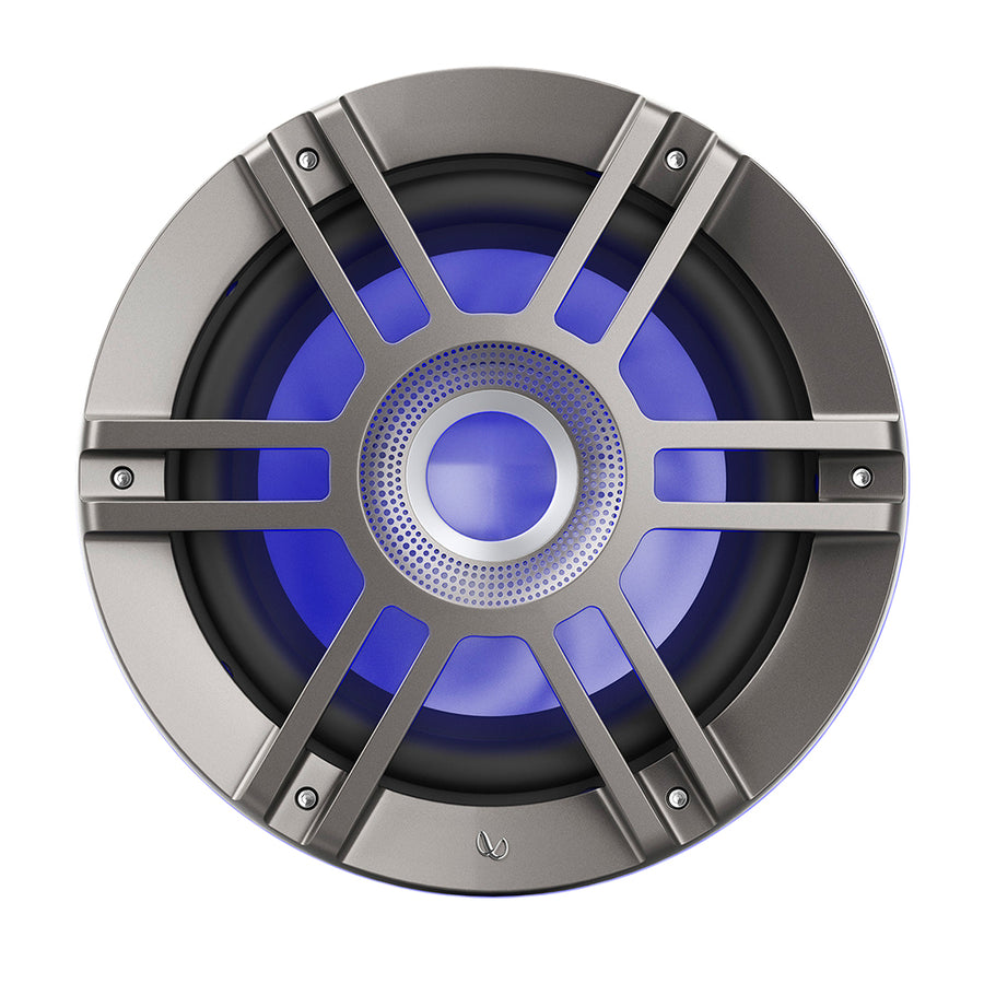 Infinity 10 Marine RGB Kappa Series Speakers  TitaniumGunmetal KAPPA1050M