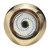 Lumitec SeaBlaze Typhoon Underwater Bronze ThruHull LED Light  WhiteBlue 101448