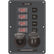 Blue Sea 4321 Circuit Breaker Switch Panel 4 Position  Gray w12V Socket  Dual USB 4321
