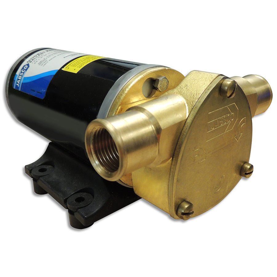 Jabsco Ballast King Bronze DC Pump wReversing Switch  15 GPM 226109507