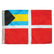 Taylor Made Bahamas Courtesy Flag 12 x 18 2018