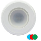 ShadowCaster ColorChanging White Blue  Red Dimmable  White Powder Coat Down Light SCMDLWBRWH