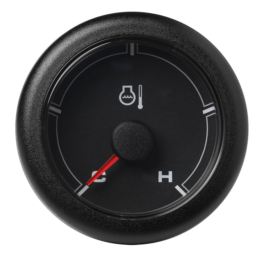 Veratron 52MM 2116 OceanLink Coolant Temperature Gauge 250F  Black Dial  Bezel A2C1065980001