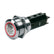 BEP 12V Buzzer wRed LED Warning Light  Stainless Steel 80511000900