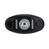 RIGID Industries ASeries Black High Power LED Light Single  Red 480103