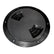SeaDog QuarterTurn Textured Deck Plate wInternal Collar  Black  8 3363871