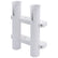 SeaDog Two Pole Side Mount Rod Storage Rack  White 3250281