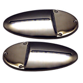 Innovative Lighting LED Docking Light Mirrored Stainless Steel  Pair 58502207
